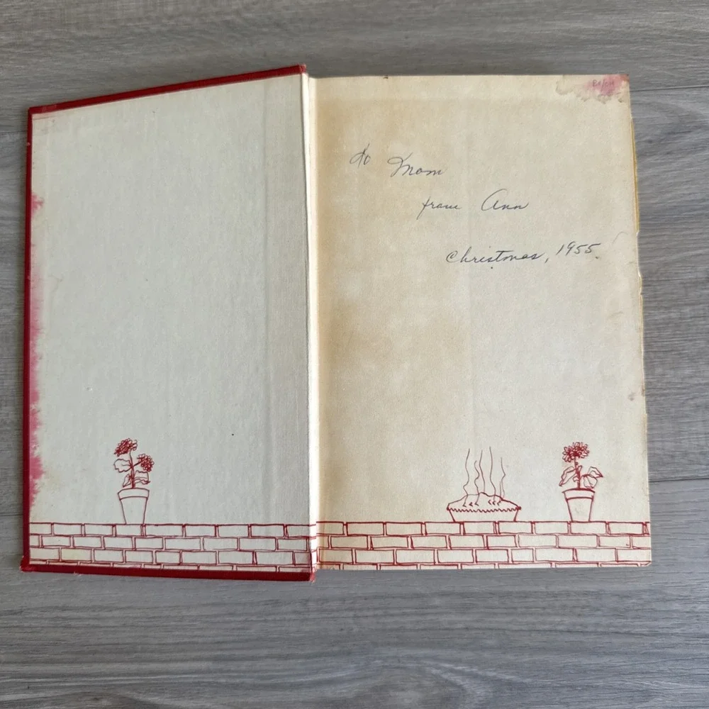 Vtg 1955 Hardcover The Molly Goldberg Jewish Cookbook Gertrude Berg‎ Myra Waldo